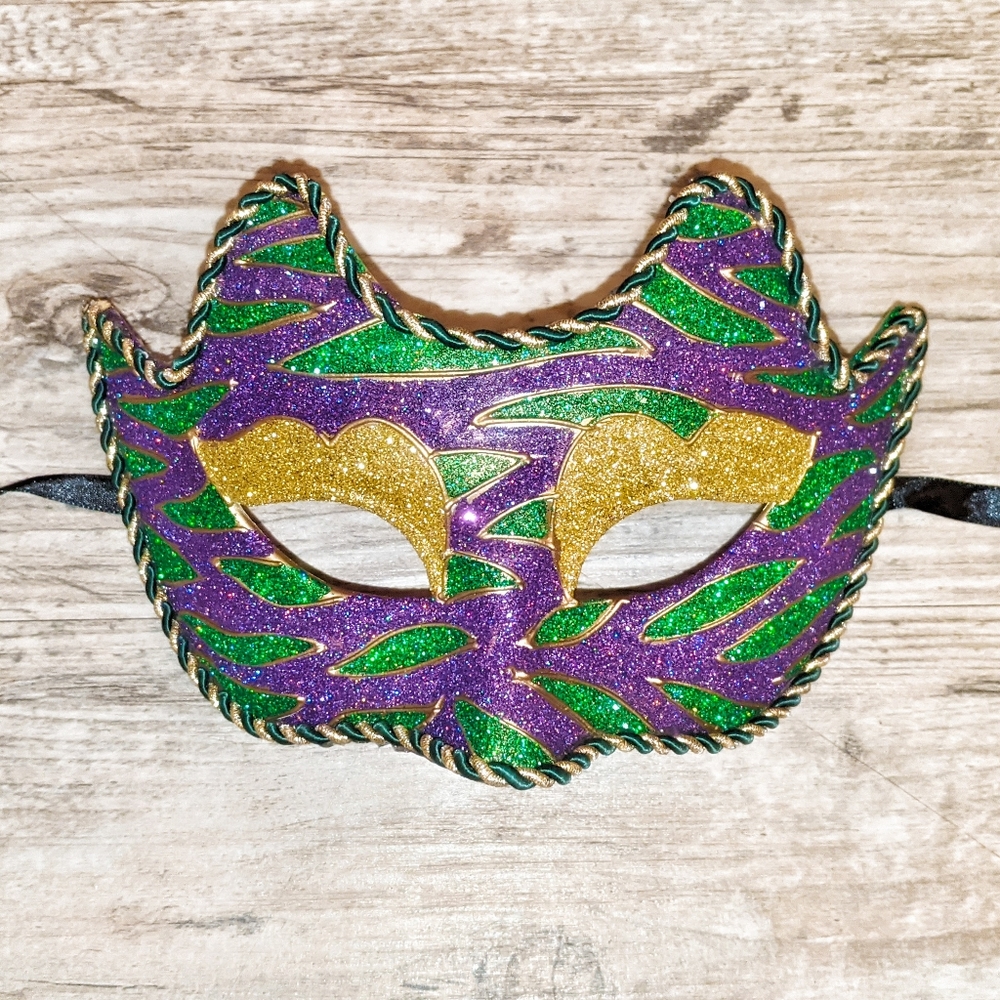 MARDI GRAS Masquerade Mask Royalty Inspired - Picture 6 of 7